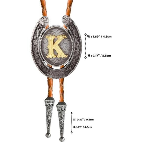 Bolo tie for Men K - Picture 3 of 6